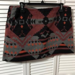 Gap Southwest Aztec Skirt